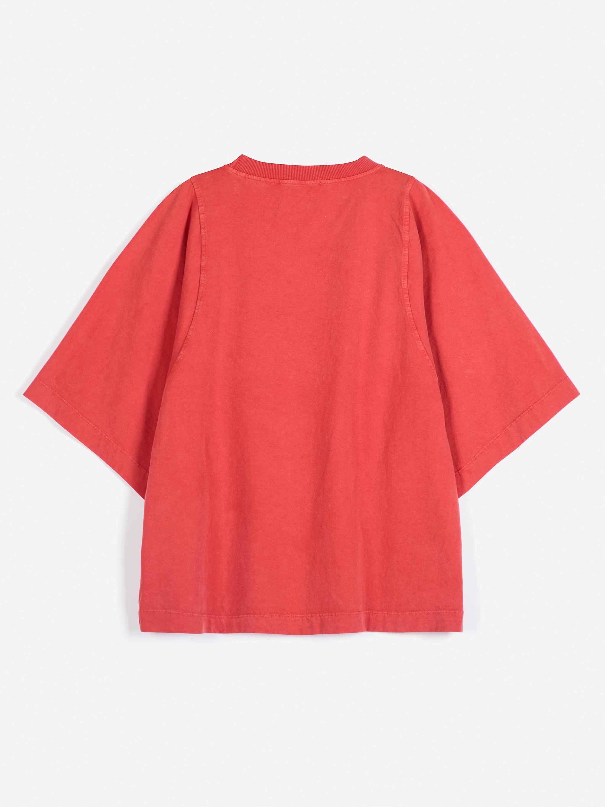 Bobo Choses Monster Mug BC Loose Fit T-Shirt Damen rot